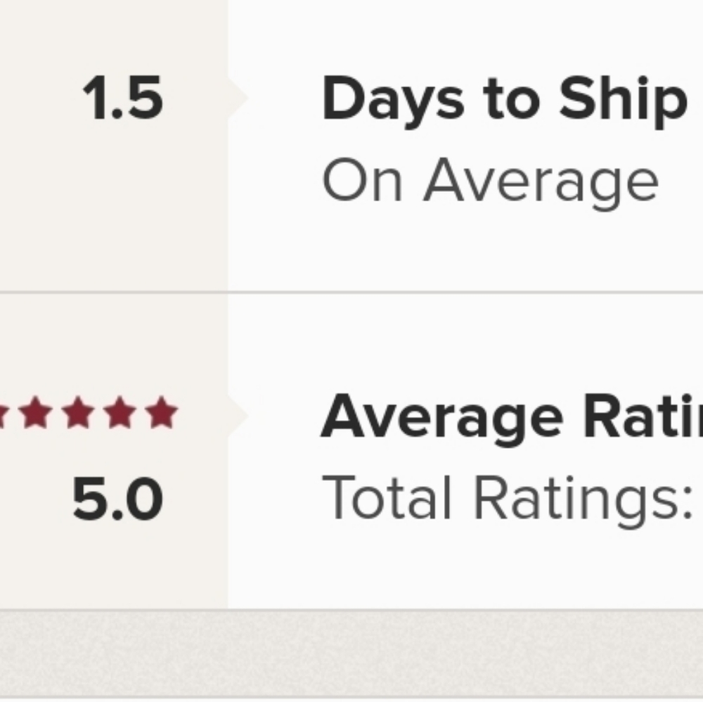 5 🌟 & FAST SHIPPING